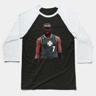 Jaylen Brown Mask Baseball T-Shirt